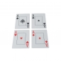 Preview: 2x Profi Plastik-Pokerkarten im Doppelpack