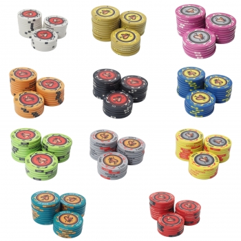 Keramik Pokerchips 10,5g 39,3mm Fire-Spades